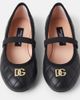 Dolce&Gabbana Kids Dolce&Gabbana Kids DG quilted leather ballet flats - 4