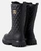 Dolce&Gabbana Kids Dolce&Gabbana Kids DG quilted leather lace-up boots - 3
