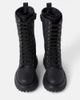 Dolce&Gabbana Kids Dolce&Gabbana Kids DG quilted leather lace-up boots - 5
