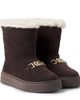 Dolce&Gabbana Kids Dolce&Gabbana Kids DG shearling-lined suede boots - 1