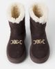 Dolce&Gabbana Kids Dolce&Gabbana Kids DG shearling-lined suede boots - 4
