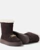 Dolce&Gabbana Kids Dolce&Gabbana Kids DG shearling-lined suede boots - 5