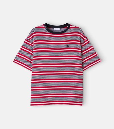 Dolce&Gabbana Kids Dolce&Gabbana Kids DG striped jersey T-shirt