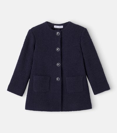 Dolce&Gabbana Kids Dolce&Gabbana Kids DG wool-blend bouclé coat