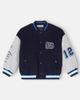 Dolce&Gabbana Kids Dolce&Gabbana Kids DG wool-blend varsity jacket - 1