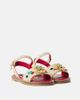 Dolce&Gabbana Kids Dolce&Gabbana Kids Embellished raffia-effect sandals - 1
