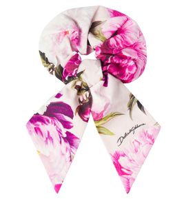 Dolce&Gabbana Kids Dolce&Gabbana Kids Floral cotton scrunchie
