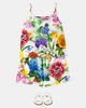 Dolce&Gabbana Kids Dolce&Gabbana Kids Floral cotton shirt and shorts set - 2