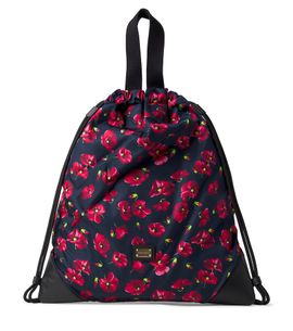 Dolce&Gabbana Kids Dolce&Gabbana Kids Floral leather-trimmed backpack