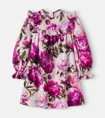 Dolce&Gabbana Kids Dolce&Gabbana Kids Floral ruffled cotton dress