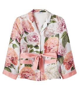 Dolce&Gabbana Kids Dolce&Gabbana Kids Floral silk shirt