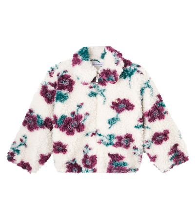 Dolce&Gabbana Kids Dolce&Gabbana Kids Floral teddy jacket