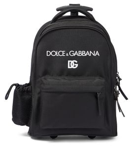 Dolce&Gabbana Kids Dolce&Gabbana Kids Logo trolly backpack