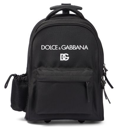 Dolce&Gabbana Kids Dolce&Gabbana Kids Logo trolly backpack