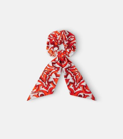 Dolce&Gabbana Kids Dolce&Gabbana Kids Majolica cotton scrunchie