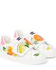 Dolce&Gabbana Kids Dolce&Gabbana Kids Printed leather sneakers - 1