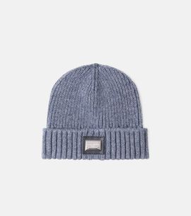Dolce&Gabbana Kids Dolce&Gabbana Kids Ribbed-knit wool and cashmere beanie