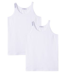 Dolce&Gabbana Kids Dolce&Gabbana Kids Set of 2 cotton jersey tank tops