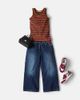 Dolce&Gabbana Kids Dolce&Gabbana Kids Striped rib-knitted cotton tank top - 2
