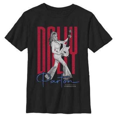 DOLLY PARTON DOLLY PARTON Boys' Nashville Tennessee Pose Short Sleeve T-shirt