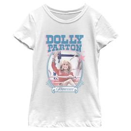 DOLLY PARTON DOLLY PARTON Girls' Tennessee Portrait Short Sleeve T-shirt