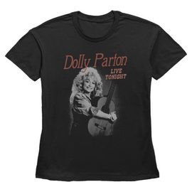 DOLLY PARTON DOLLY PARTON Women's Live Tonight Photoshoot Short Sleeve T-Shirt