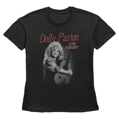 DOLLY PARTON DOLLY PARTON Women's Live Tonight Photoshoot Short Sleeve T-Shirt