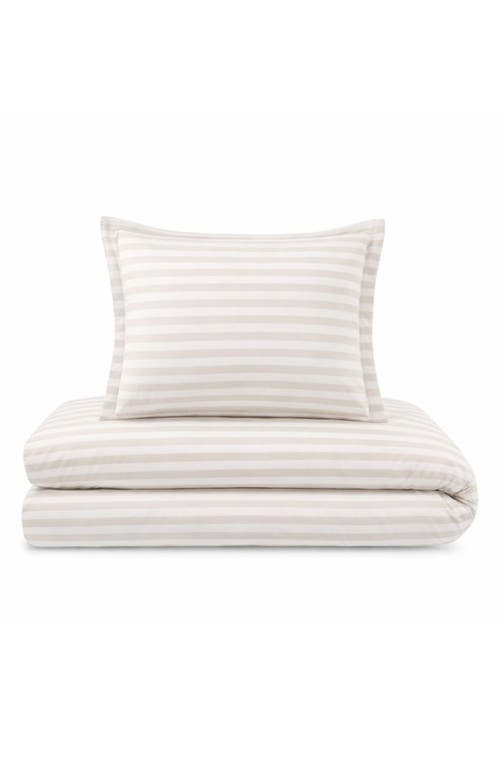Domani Home Domani Home Block Stripe Twin Duvet Cover, Sheet & Shams Set