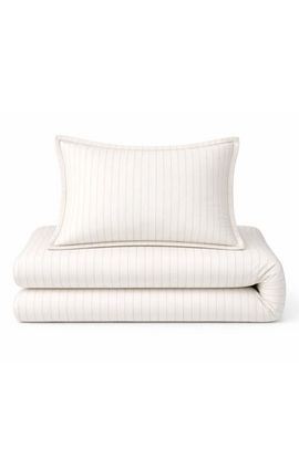 Domani Home Domani Home Golden Stripe Duvet Cover, Sheet & Shams Set