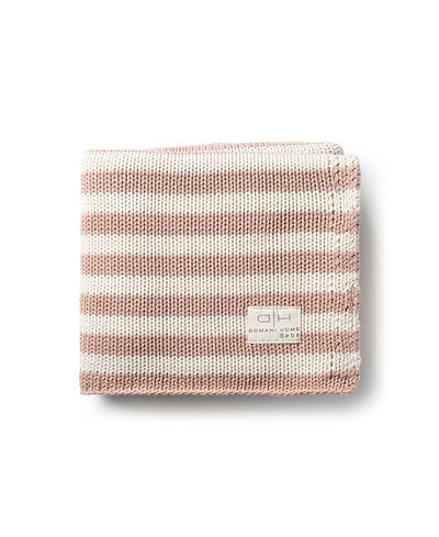 Domani Home Domani Home Unisex Iconic Stripe Knit Blanket