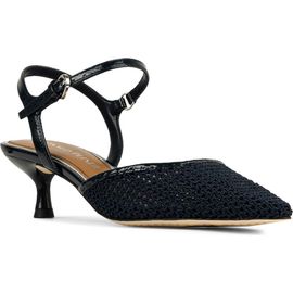 Donald Pliner Donald Pliner Ankle Strap Pointed Toe Kitten Heel Pump