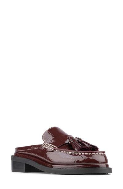 Donald Pliner Donald Pliner Bambie Leather Tassel Loafer Mule