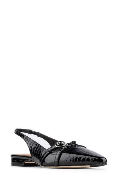 Donald Pliner Donald Pliner Darcelle Pointed Toe Slingback Flat