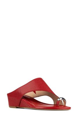 Donald Pliner Donald Pliner Vesna Toe Ring Wedge Sandal