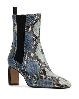 Donald Pliner Donald Pliner Women's Brittnie Embossed Leather Ankle Boots