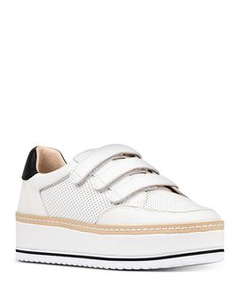 Donald Pliner Donald Pliner Women's Dreamboat Leather Platform Sneakers