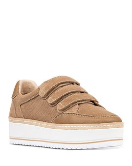 Donald Pliner Donald Pliner Women's Dreamboat Suede Platform Sneakers