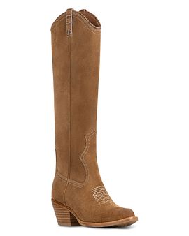 Donald Pliner Donald Pliner Women's Leather Suede Western Boots