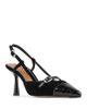 Donald Pliner Donald Pliner Women's Suede Croco Patent Slingback Pumps - 1