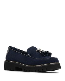 Donald Pliner Donald Pliner Women's Suede Tassel Loafers