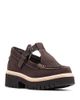 Donald Pliner Donald Pliner Women's T Strap Leather Suede Loafer Flats - 1