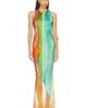 Donde Esteban Donde Esteban Formentera Silk Long Dress - 2
