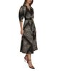 Donna Karan Donna Karan Belted Midi Shirt Dress - 4