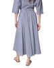 Donna Karan Donna Karan Cotton Stripe Maxi Skirt - 3