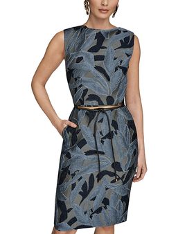 Donna Karan Donna Karan Cowl Neck Sheath Dress