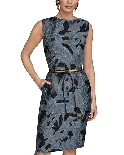 Donna Karan Donna Karan Cowl Neck Sheath Dress