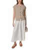 Donna Karan Donna Karan Crewneck Cable Knit Cardigan Sweater - 2