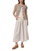 Donna Karan Donna Karan Crewneck Cable Knit Cardigan Sweater - 3