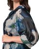 DONNA KARAN DONNA KARAN Floral Organza Shirtdress - 4
