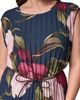 DONNA KARAN DONNA KARAN Floral Pleated Chiffon Midi Dress - 4